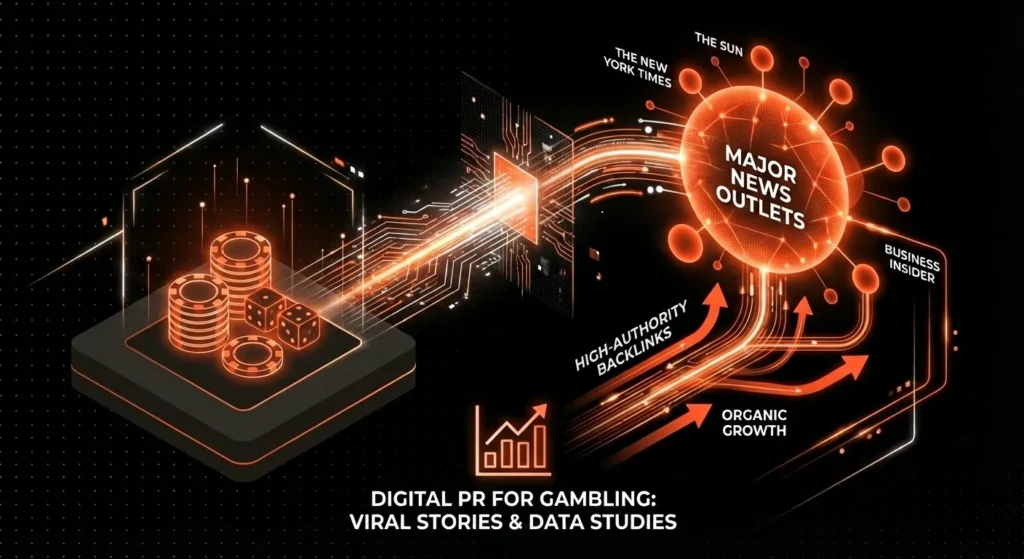 digital pr for gambling how to get links from news sites