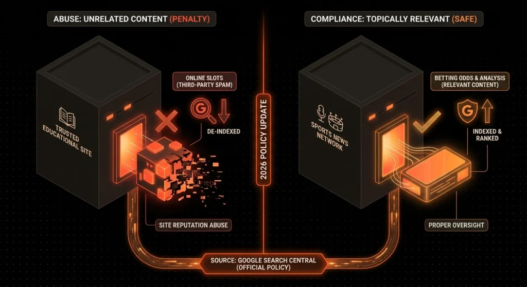 Parasite SEO 101: Ranking High-Authority Pages for Casino Keywords site reputation abuse