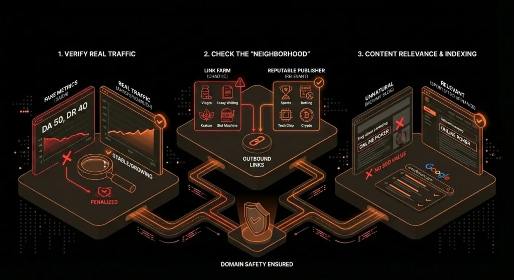 How to Buy Casino Backlinks Without Getting Penalized in 2026 the 3 step vetting process