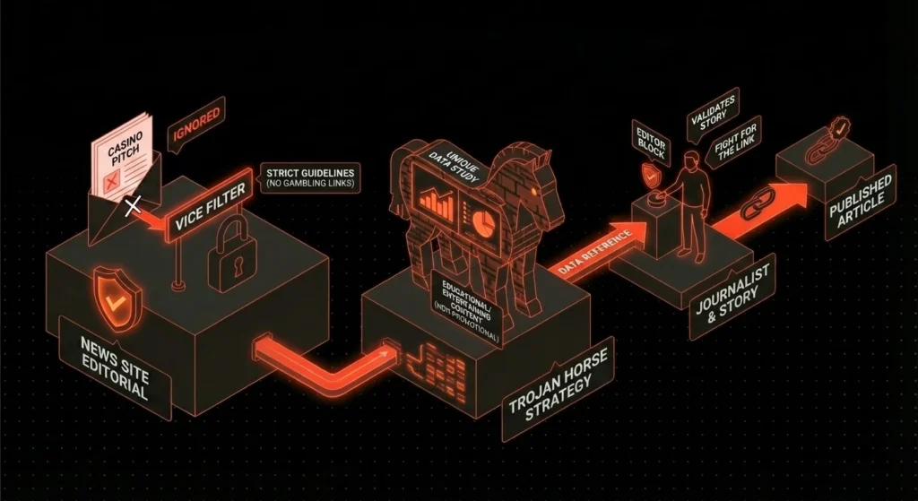 Digital PR for Gambling: How to Get Links from News Sites why news sites hate linking to casinos (and how to fix it)