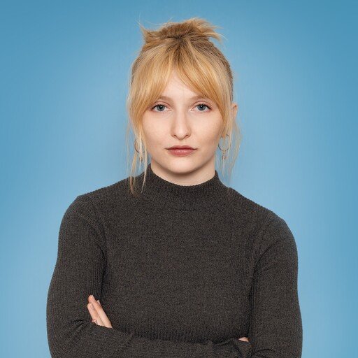 Portrait of Anastasija S., Head of Design